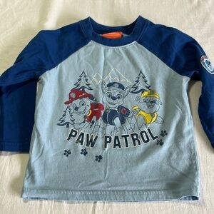 3T Paw Patrol long sleeve t-shirt